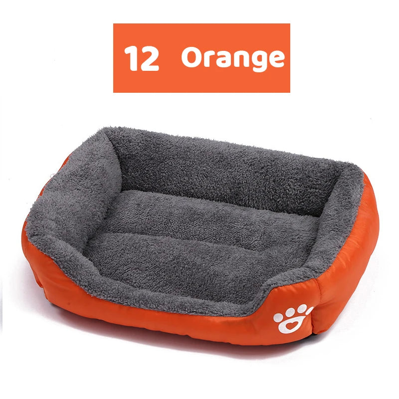 Square Comfortable Double Sided Dog Bed