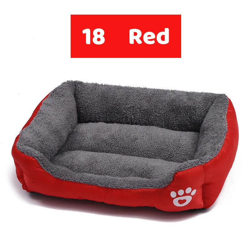 Square Comfortable Double Sided Dog Bed