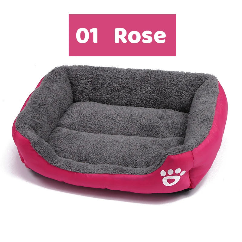 Square Comfortable Double Sided Dog Bed