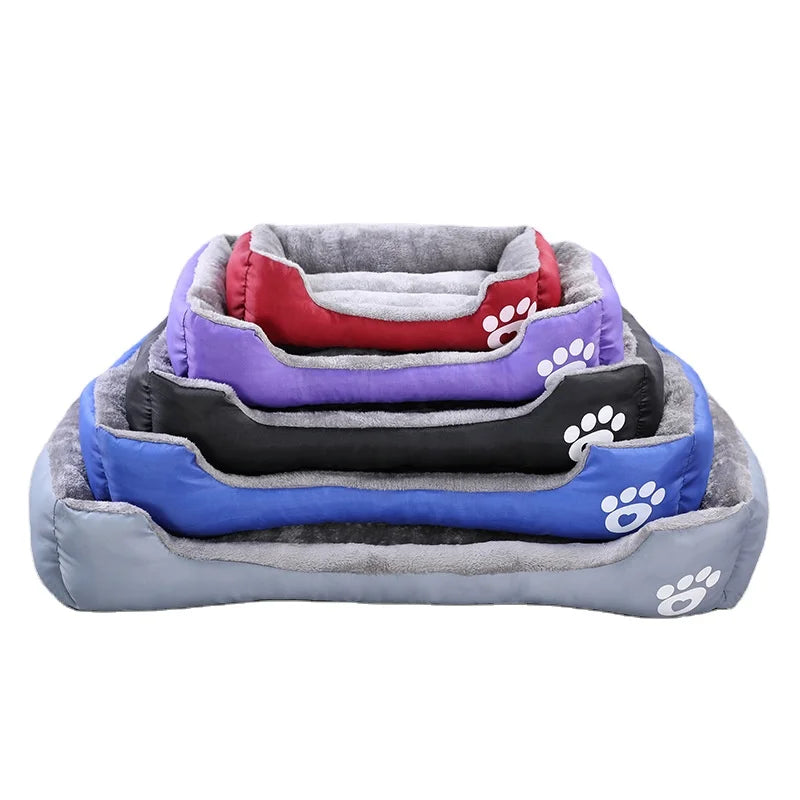 Square Comfortable Double Sided Dog Bed