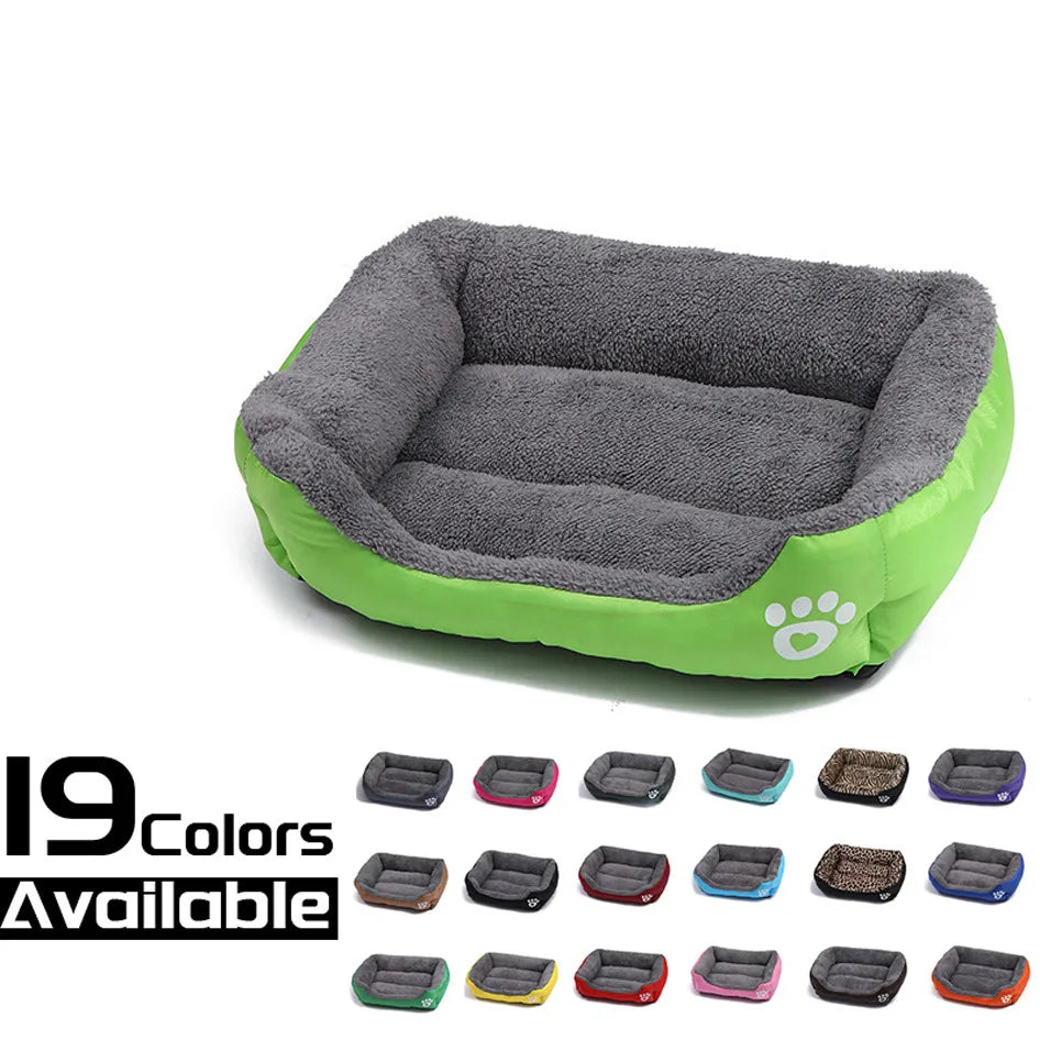 Square Comfortable Double Sided Dog Bed