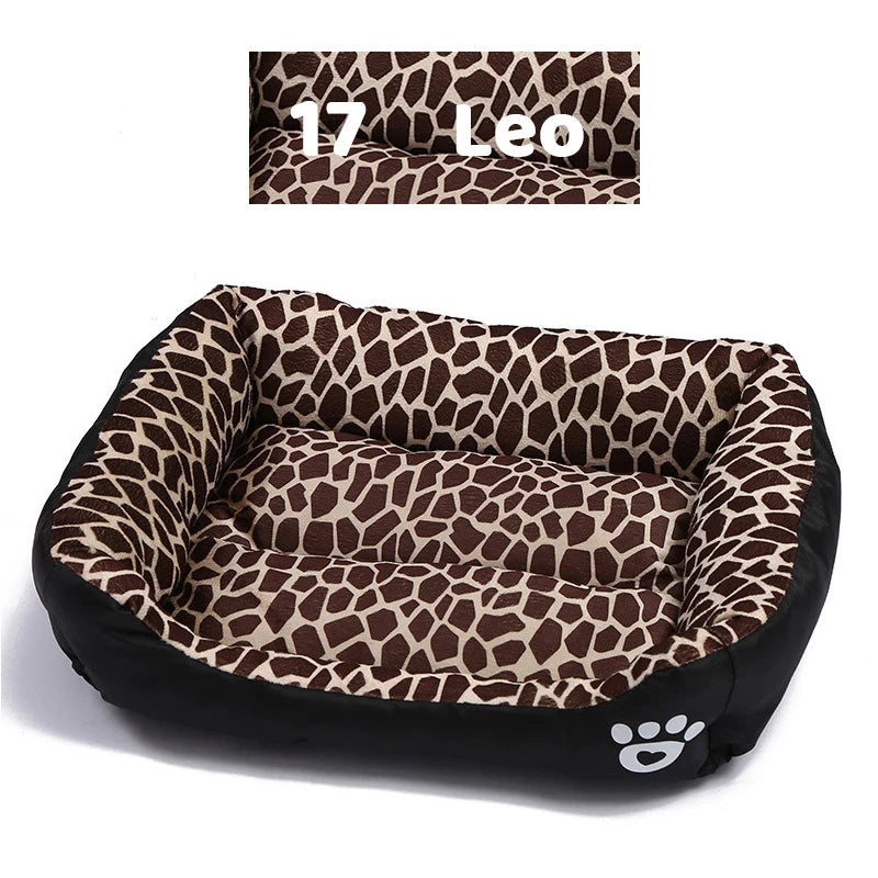 Square Comfortable Double Sided Dog Bed