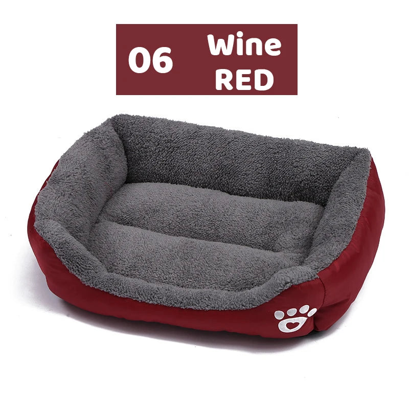 Square Comfortable Double Sided Dog Bed