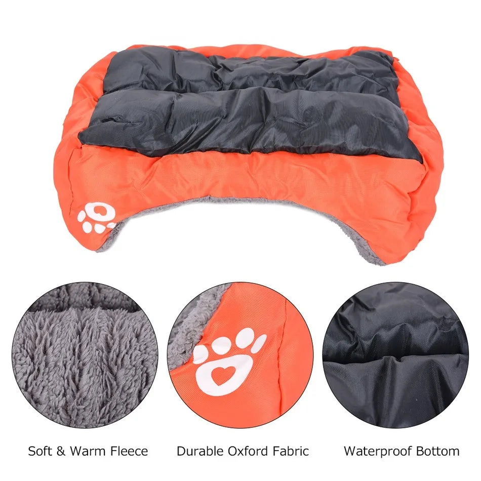 Square Comfortable Double Sided Dog Bed