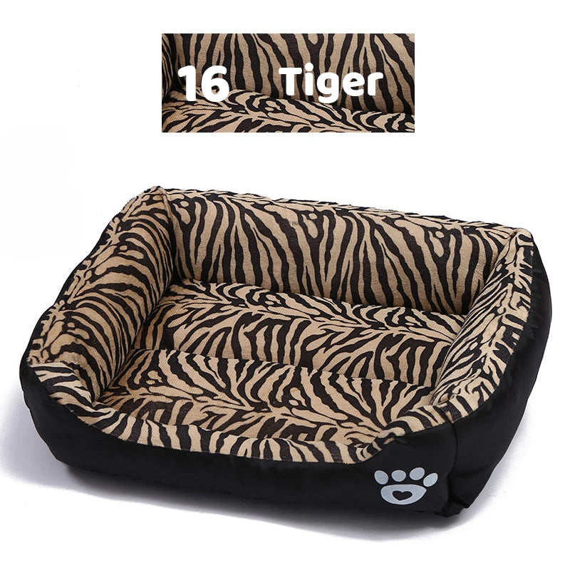 Square Comfortable Double Sided Dog Bed